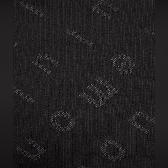 SOLD!!!NWT Lululemon Restless Cropped Half Zip | Black logo/Graphite Grey - Picture 5 of 11